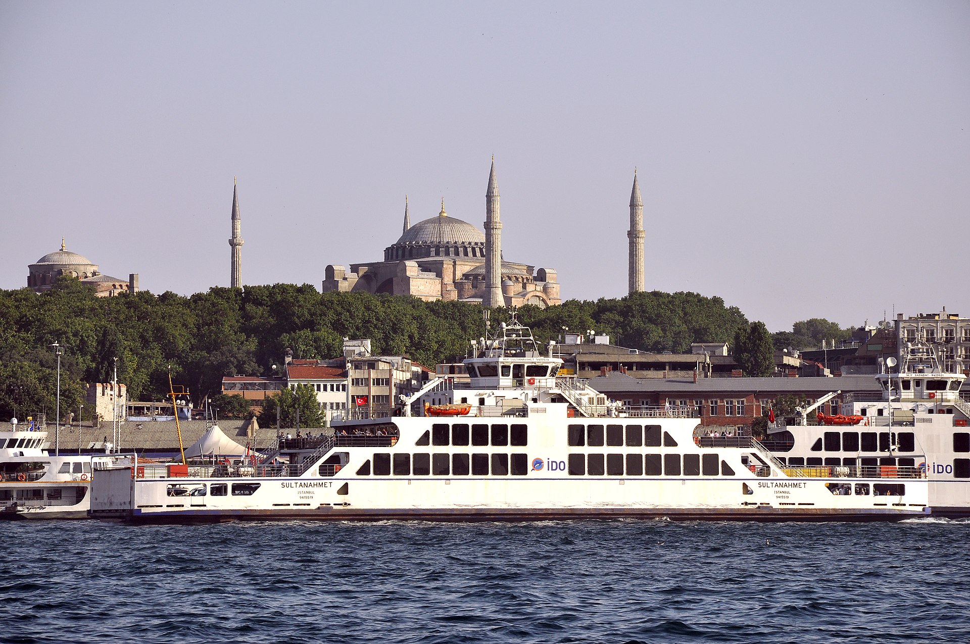 Şafakta Boğaz manzarası